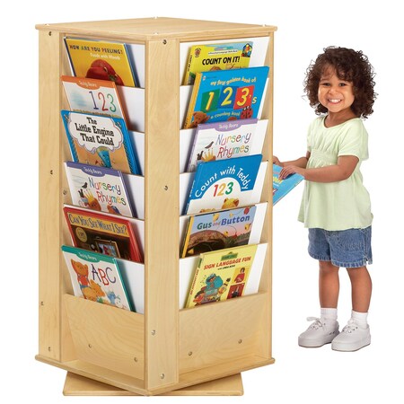Jonti-Craft Revolving Small Literacy Tower 3551JC